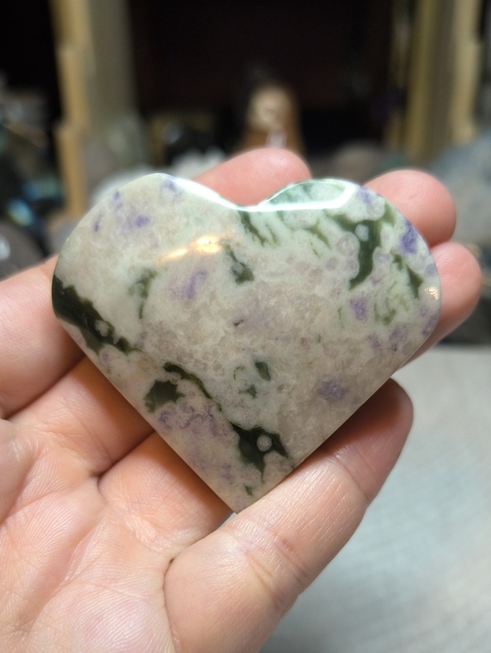 #24 Tree Agate Heart